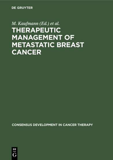 Therapeutic Management of Metastatic Breast Cancer main product photo