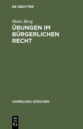 Übungen im bürgerlichen Recht