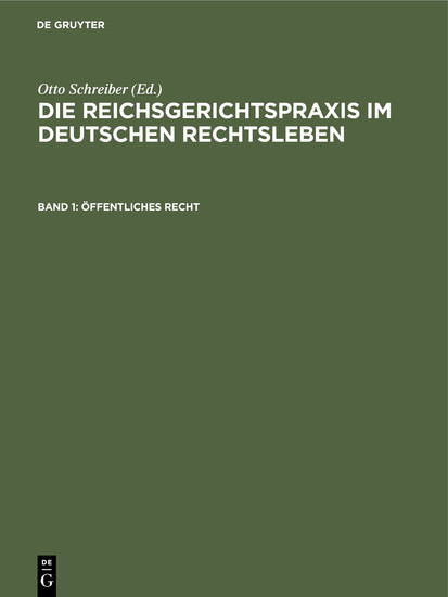 Öffentliches Recht main product photo