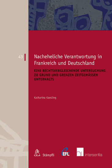 Nacheheliche Verantwortung in Frankreich und Deutschland main product photo