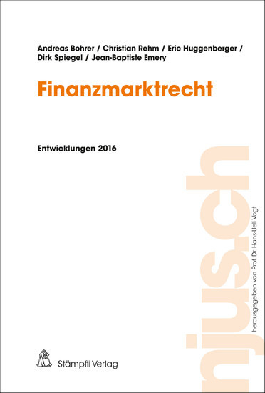 Finanzmarktrecht main product photo