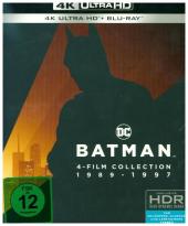 Batman 1-4 Collection 4K, 4 UHD-Blu-ray + 4 Blu-ray