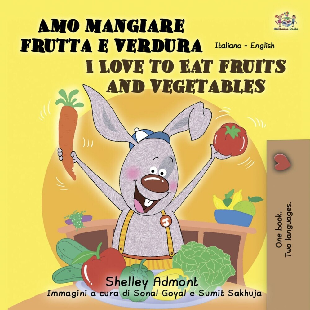 Amo mangiare frutta e verdura I Love to Eat Fruits and Vegetables main product photo
