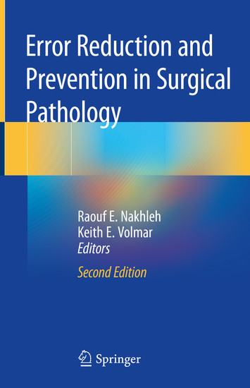 Error Reduction and Prevention in Surgical Pathology main product photo