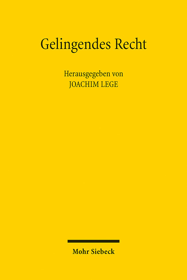 Gelingendes Recht main product photo