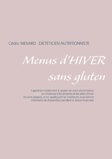 Menus d'hiver sans gluten main product photo