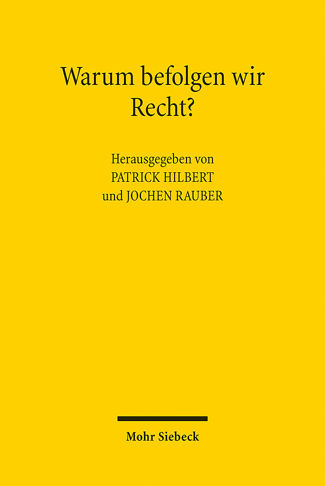 Warum befolgen wir Recht? main product photo