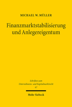 Finanzmarktstabilisierung und Anlegereigentum