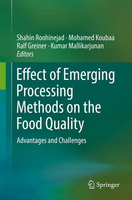 Effect of Emerging Processing Methods on the Food Quality main product photo