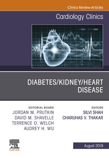 Diabetes/Kidney/Heart Disease, An Issue of Cardiology Clinics, Ebook main product photo