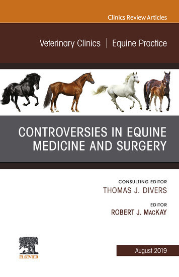 Controversies in Equine Medicine and Surgery, An Issue of Veterinary Clinics of North America: Equine Practice, Ebook main product photo