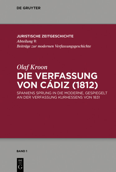 Die Verfassung von Cádiz (1812) main product photo