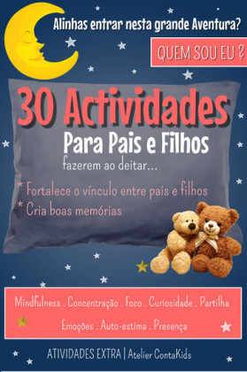 30 Actividades para pais e filhos fazerem ao deitar