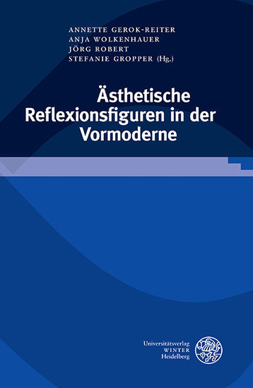 Ästhetische Reflexionsfiguren in der Vormoderne main product photo