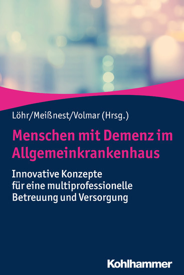 Menschen mit Demenz im Allgemeinkrankenhaus main product photo