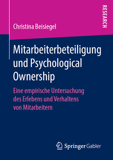 Mitarbeiterbeteiligung und Psychological Ownership main product photo