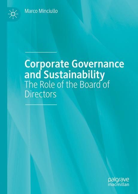 Corporate Governance and Sustainability main product photo