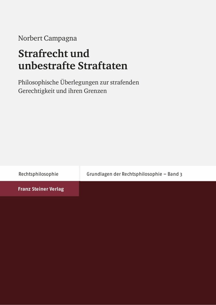Strafrecht und unbestrafte Straftaten main product photo