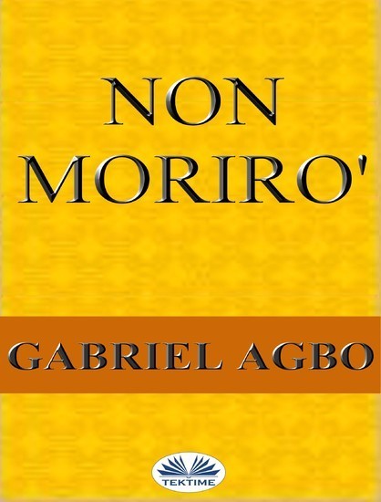 Non Morirò main product photo