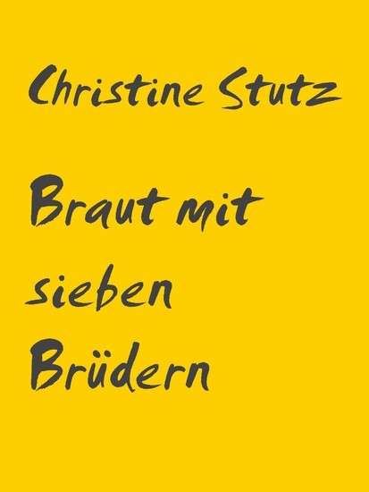 Braut mit sieben Brüdern main product photo