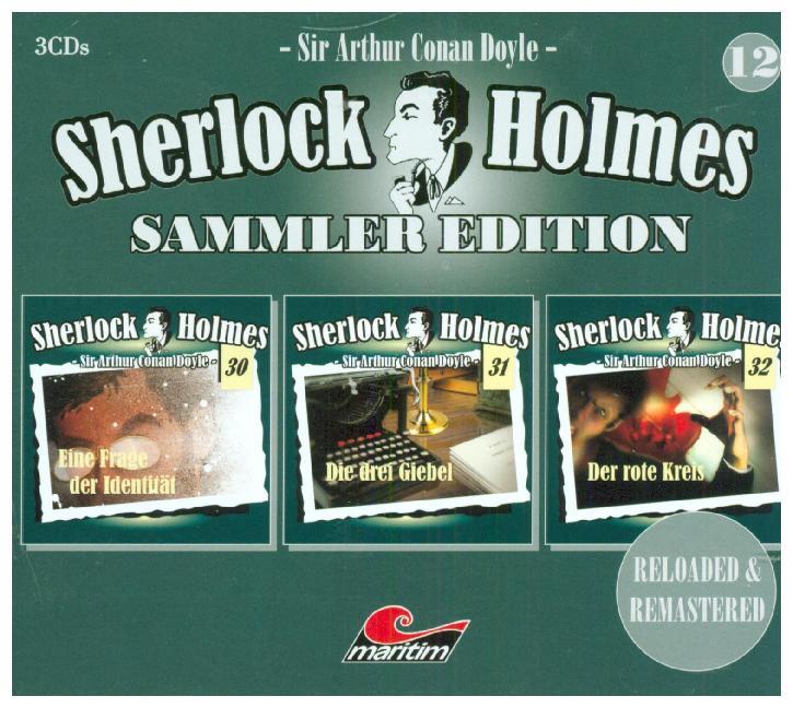 Sherlock Holmes Sammler Edition. Folge.12, 3 Audio-CD main product photo