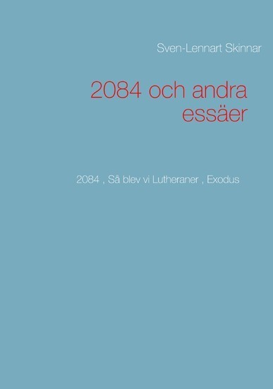 2084 och andra essäer main product photo