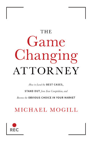 The Game Changing Attorney main product photo