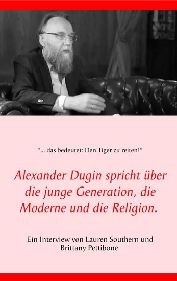 Alexander Dugin spricht über die junge Generation, die Moderne und die Religion. main product photo