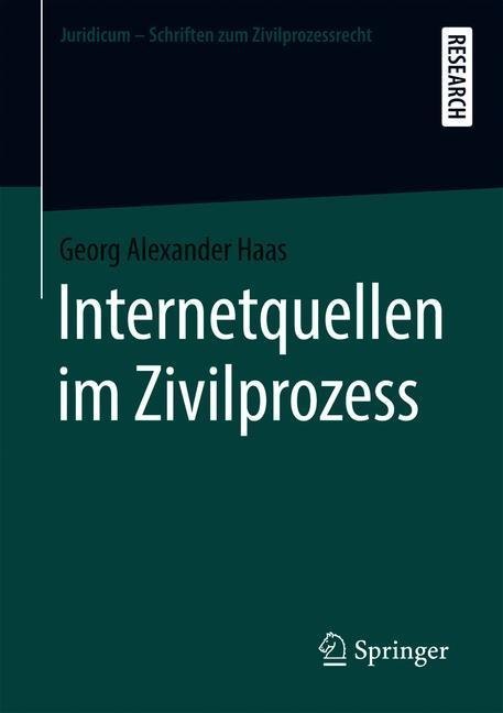Internetquellen im Zivilprozess main product photo