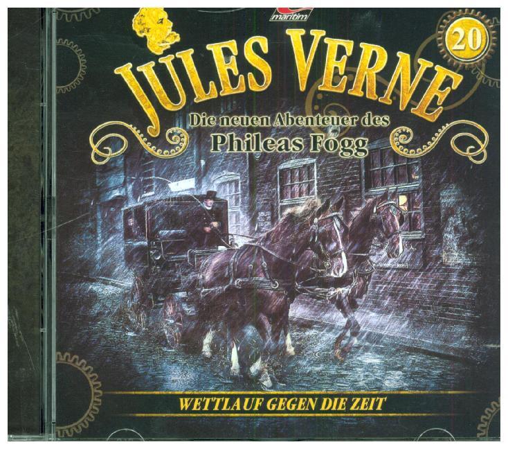 Die neuen Abenteuer des Phileas Fogg - Wettlauf mit der Zeit, 1 Audio-CD main product photo