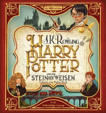 Harry Potter und der Stein der Weisen, 9 Audio-CD