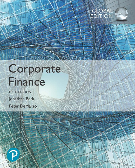 Corporate Finance plus Pearson MyLab Finance with Pearson eText, Global Edition, m. 1 Beilage, m. 1 Online-Zugang; . main product photo