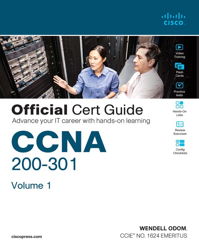 Official Cert Guide CCNA 200-301. Vol.1 main product photo