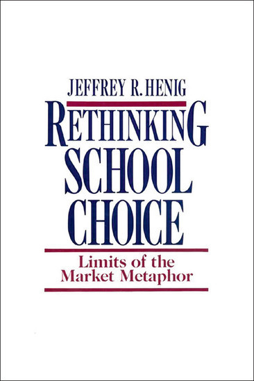 Rethinking School Choice main product photo