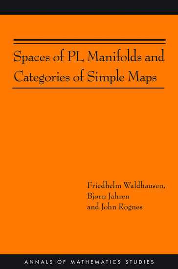 Spaces of PL Manifolds and Categories of Simple Maps (AM-186) main product photo