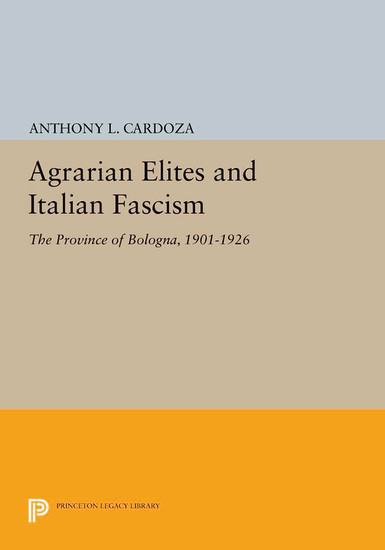 Agrarian Elites and Italian Fascism main product photo
