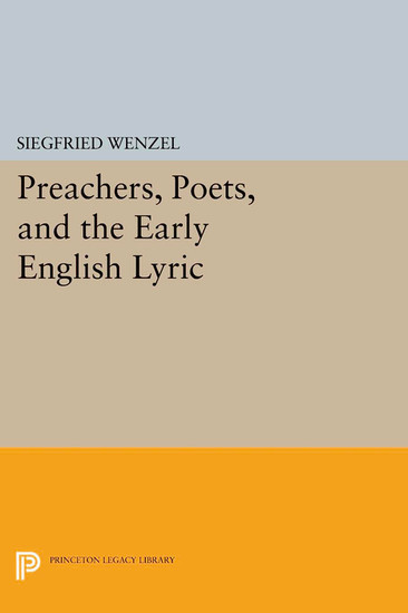 Preachers, Poets, and the Early English Lyric main product photo