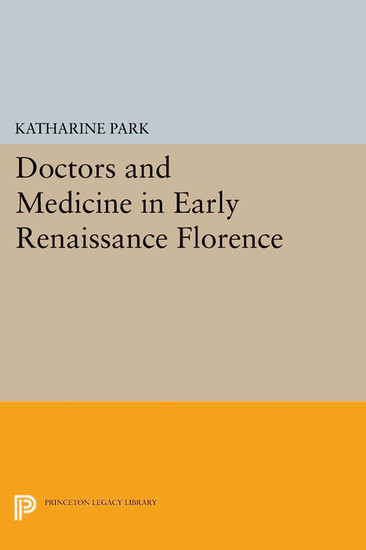 Doctors and Medicine in Early Renaissance Florence main product photo