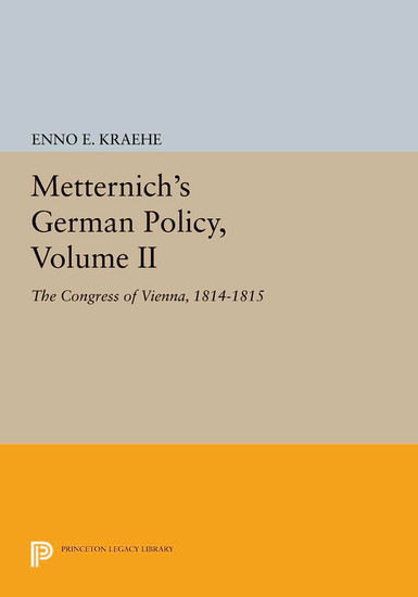 Metternich's German Policy, Volume II main product photo