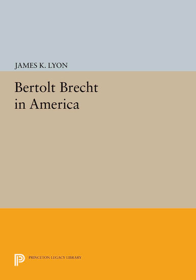 Bertolt Brecht in America main product photo