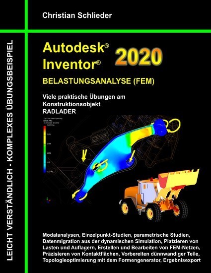Autodesk Inventor 2020 - Belastungsanalyse (FEM) main product photo