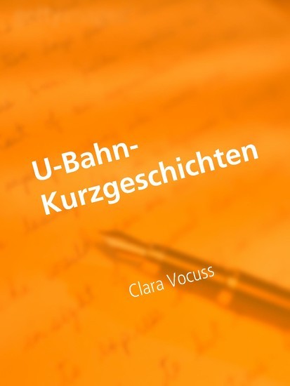 U-Bahn-Kurzgeschichten main product photo