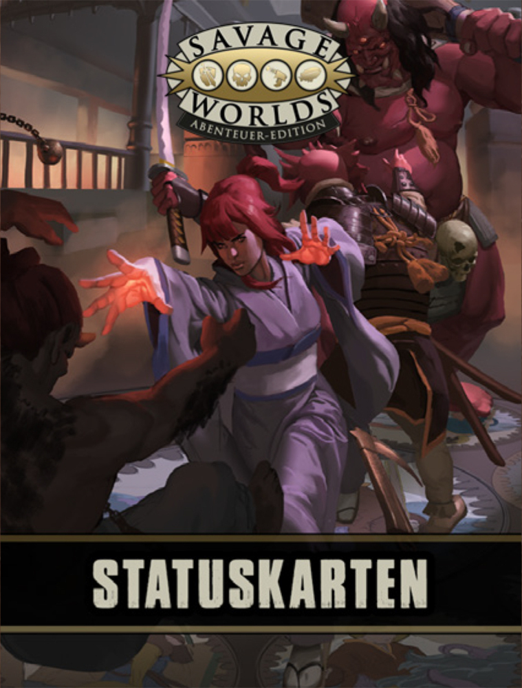 Savage Worlds Statuskartendeck main product photo
