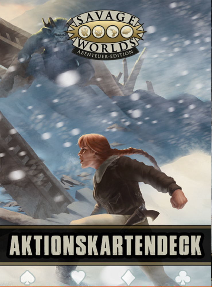 Savage Worlds Aktionskartendeck main product photo
