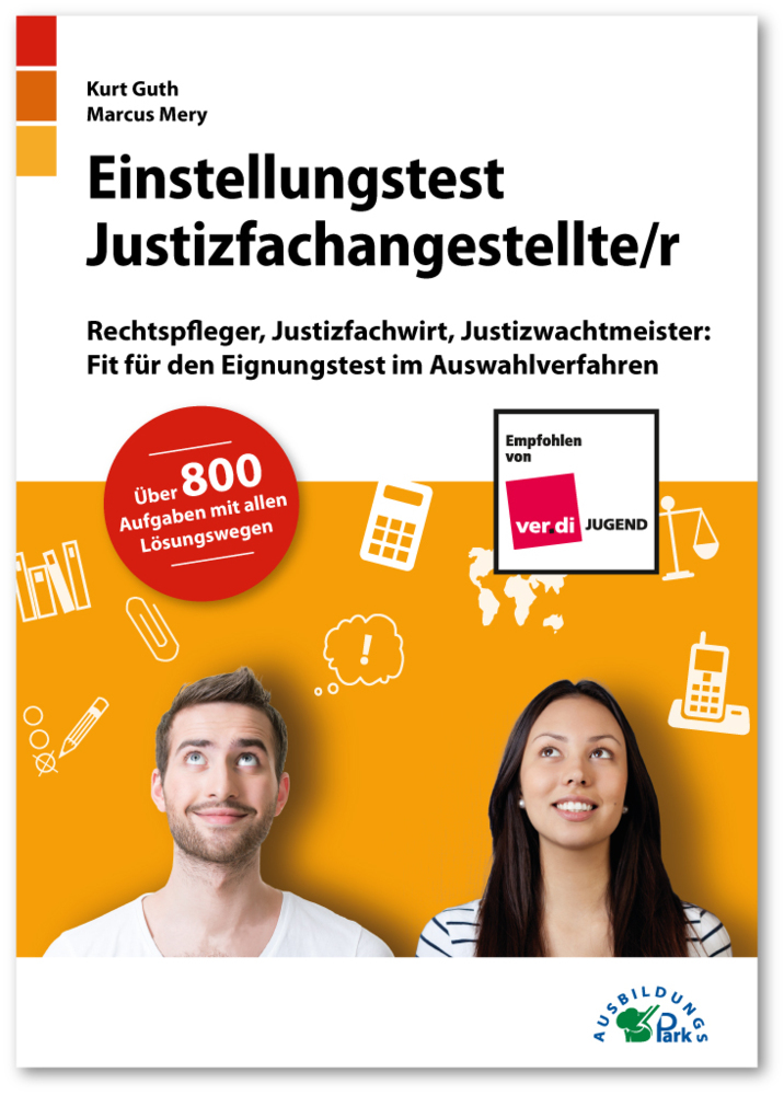 Einstellungstest Justizfachangestellter main product photo