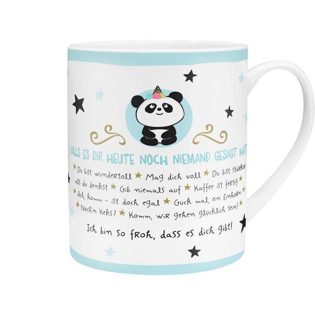 XL-Tasse "Panda mit Botschaft" main product photo