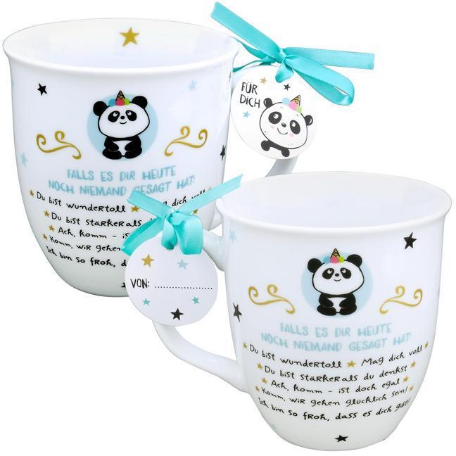 Tasse mit Panda mit lieber Textbotschaft main product photo