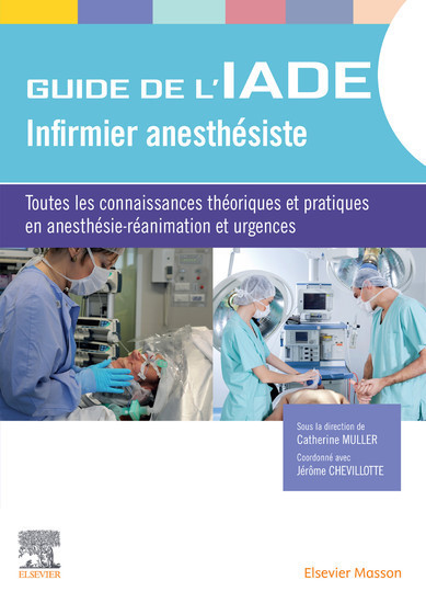 Guide de l'IADE - Infirmier anesthésiste main product photo