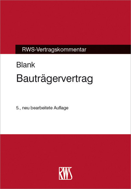 Bauträgervertrag main product photo