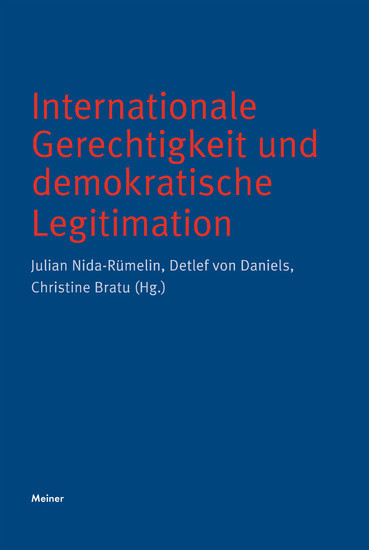 Internationale Gerechtigkeit und demokratische Legitimation main product photo